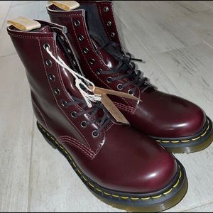 Cherry red brand new unique doc martens size 8 super cite for fall!